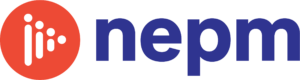 the logo for New England Public Media