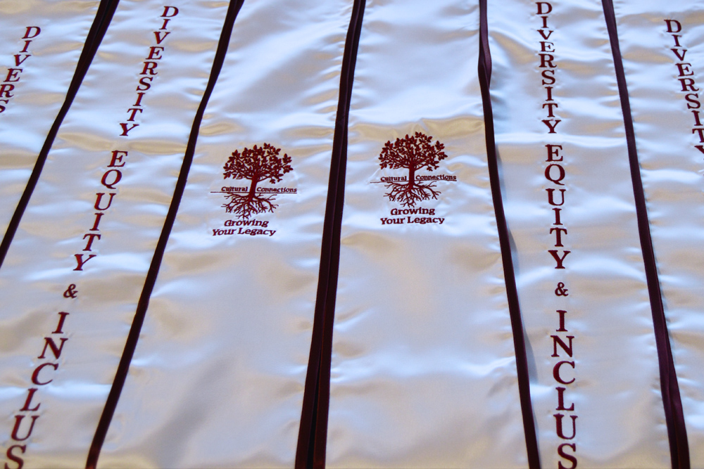 photo of Diversity Equity and Inclusion Commencement stoles