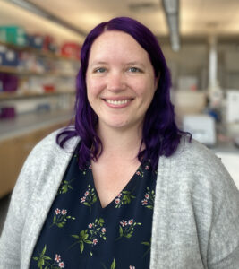 photo of Elizabeth Crofton in her lab
