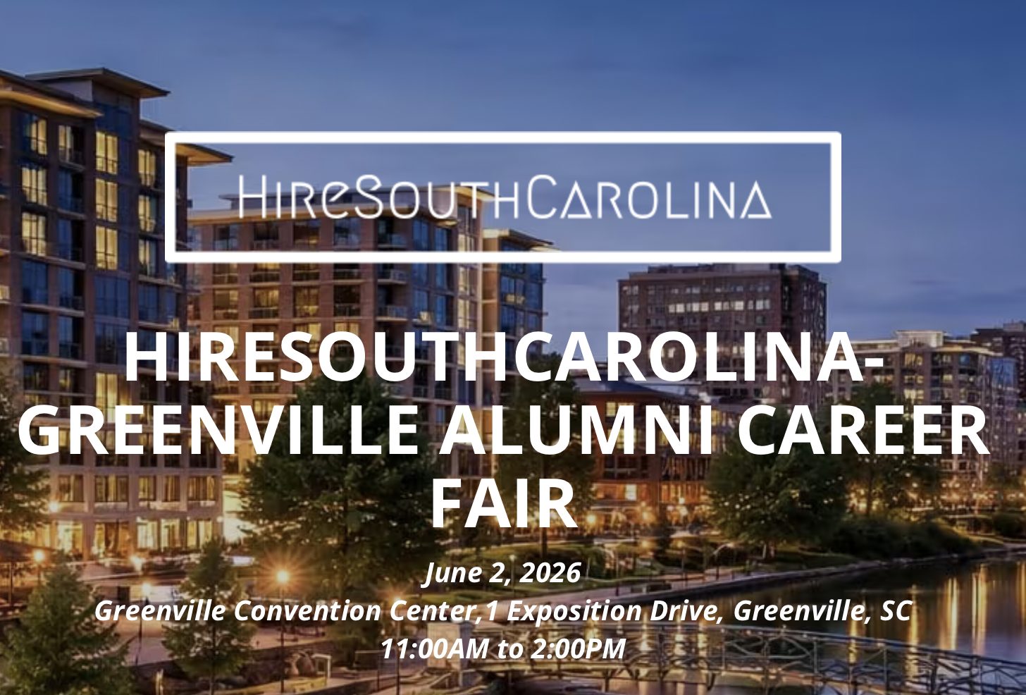 HireSouthCarolina-Greenville Multi-University Alumni Career Fair